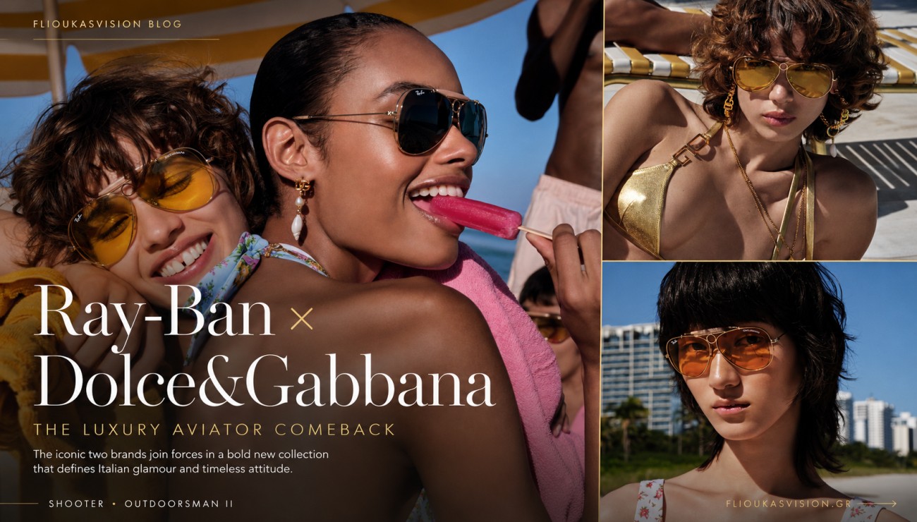 Ray-Ban x Dolce&Gabbana: Η συνεργασία που φέρνει ξανά τα Aviators στο επίκεντρο της μόδαςphoto