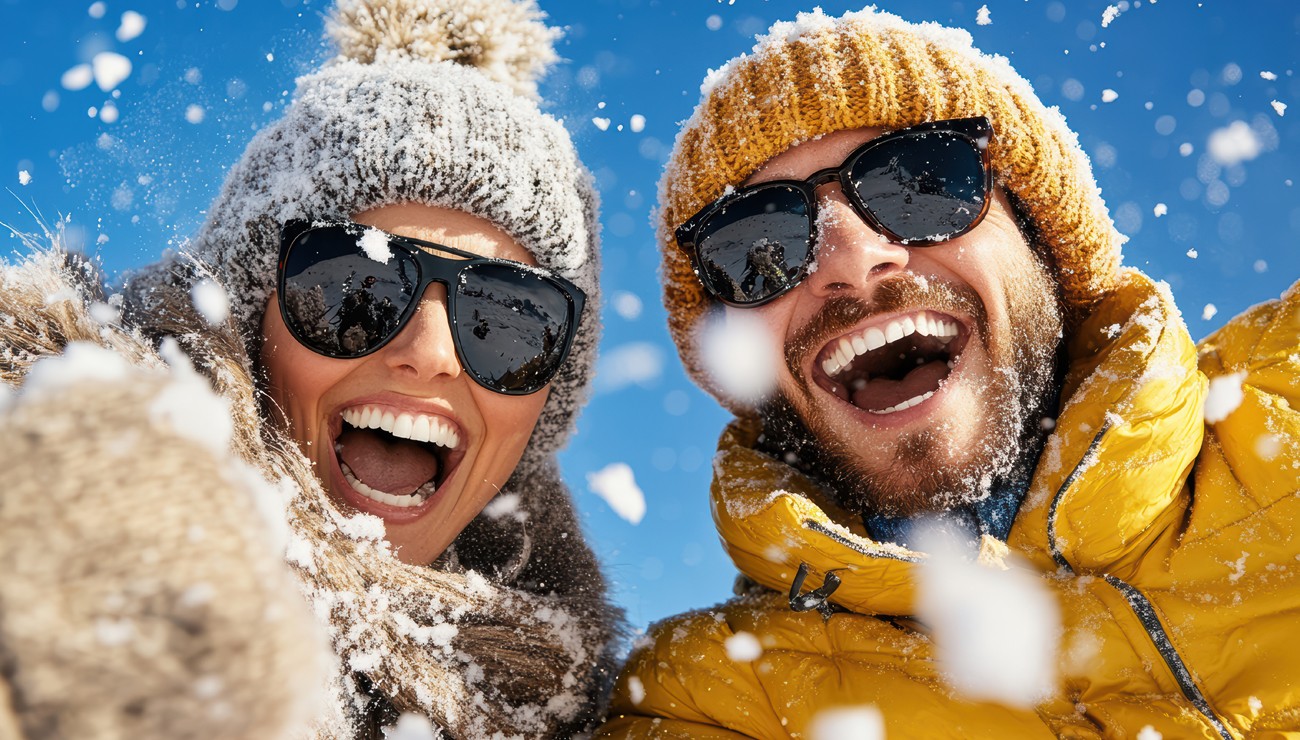 Γυαλιά ηλίου τον χειμώνα; Γιατί είναι απαραίτητα σε χιόνι, βροχή & συννεφιά.photo