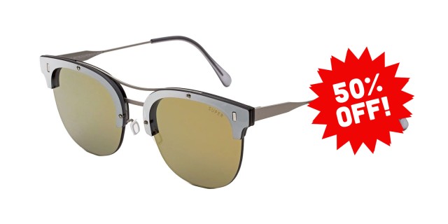 Super by Retrosuperfuture Strada Gold W60 58mm