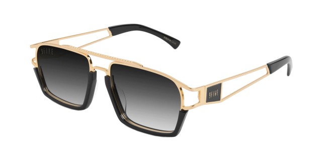 9FIVE Kingpin Black & 24K Gold 52mm