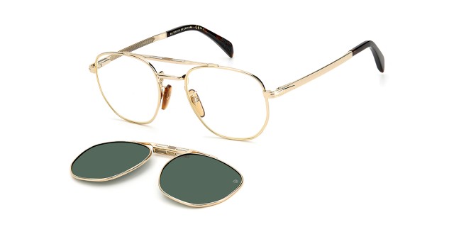 David Beckham DB 1082/G/CS 06J/UC 52mm  + Extra Polarized Clip-On