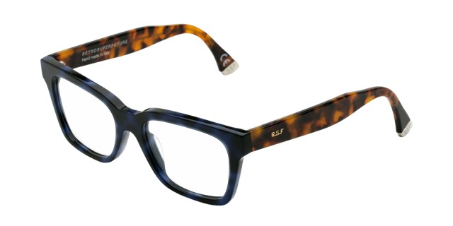 Retrosuperfuture America Optical Blue Havana 3QA 52mm